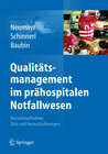 Buchcover Qualitätsmanagement im prähospitalen Notfallwesen