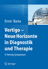 Buchcover Vertigo - Neue Horizonte in Diagnostik und Therapie