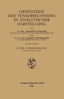 Buchcover Tensorrechnung in analytischer Darstellung