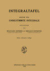Buchcover Integraltafel