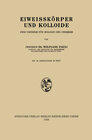 Buchcover Eiweisskörper und Kolloide