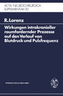 Buchcover Wirkungen intrakranieller raumfordernder Prozesse auf den Verlauf von Blutdruck und Pulsfrequenz