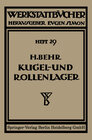 Buchcover Kugel- und Rollenlager (Wälzlager)
