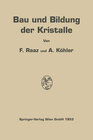 Buchcover Bau und Bildung der Kristalle