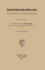 Buchcover Gasturbinenkraftwerke