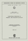 Buchcover Variational Principles in Thermo- and Magneto-Elasticity