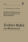Buchcover Gaußsche Flächentheorie, Riemannsche Räume und Minkowski-Welt