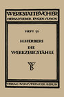 Buchcover Die Werkzeugstähle