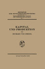 Buchcover Kapital und Produktion