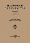 Buchcover Allgemeines und Gaskatalyse