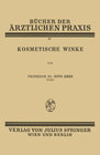 Buchcover Kosmetische Winke