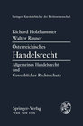 Buchcover Österreichisches Handelsrecht