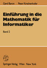 Buchcover Einführung in die Mathematik für Informatiker