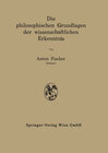 Buchcover Die philosophischen Grundlagen der wissenschaftlichen Erkenntnis