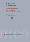 Buchcover Design, Specification and Verification of Interactive Systems ’98