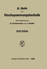 Buchcover Hochspannungstechnik