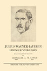 Buchcover Julius Wagner-Jauregg