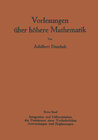 Buchcover Vorlesungen über höhere Mathematik