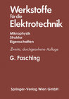 Buchcover Werkstoffe für die Elektrotechnik