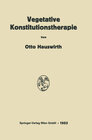 Buchcover Vegetative Konstitutionstherapie