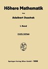 Buchcover Integration und Differentiation der Funktionen einer Veränderlichen: Anwendungen, Numerische Methoden, Algebraische Glei