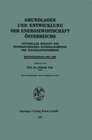 Buchcover Offizieller Bericht des Österreichischen Nationalkomitees der Weltkraftkonferenz