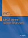 Buchcover Special Issue on Nucleon Resonances