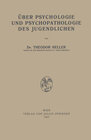 Buchcover Über Psychologie und Psychopathologie des Jugendlichen