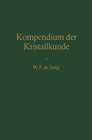 Buchcover Kompendium der Kristallkunde