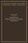 Buchcover Die Praxis der Baumwollwaren-Appretur