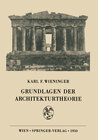 Buchcover Grundlagen der Architekturtheorie