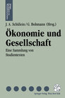 Buchcover Ökonomie und Gesellschaft