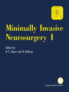 Buchcover Minimally Invasive Neurosurgery I
