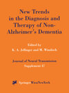 Buchcover New Trends in the Diagnosis and Therapy of Non-Alzheimer’s Dementia
