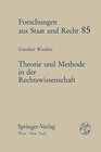 Buchcover Theorie und Methode in der Rechtswissenschaft