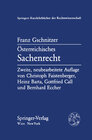 Buchcover Österreichisches Sachenrecht
