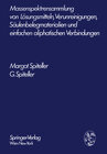 Buchcover Massenspektrensammlung von Lösungsmitteln, Verunreinigungen, Säulenbelegmaterialien und einfachen aliphatischen Verbindu