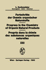 Buchcover Progrès Dans La Chimie Des Substances Organiques Naturelles/Progress in the Chemistry of Organic Natural Products