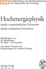 Buchcover Hochenergiephysik