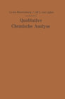 Buchcover Qualitative Chemische Analyse