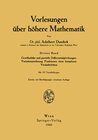 Buchcover Vorlesungen über höhere Mathematik