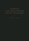 Buchcover Einführung in die Quantenmechanik und ihre Anwendungen