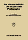 Buchcover Das Photographische Objektiv