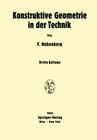 Buchcover Konstruktive Geometrie in der Technik