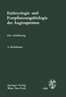 Buchcover Embryologie und Fortpflanzungsbiologie der Angiospermen