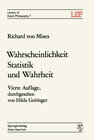 Buchcover Wahrscheinlichkeit Statistik und Wahrheit