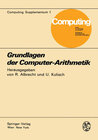 Buchcover Grundlagen der Computer-Arithmetik
