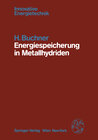 Buchcover Energiespeicherung in Metallhydriden
