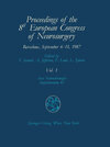 Buchcover Proceedings of the 8th European Congress of Neurosurgery Barcelona, September 6–11, 1987