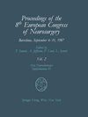 Buchcover Proceedings of the 8th European Congress of Neurosurgery, Barcelona, September 6–11, 1987